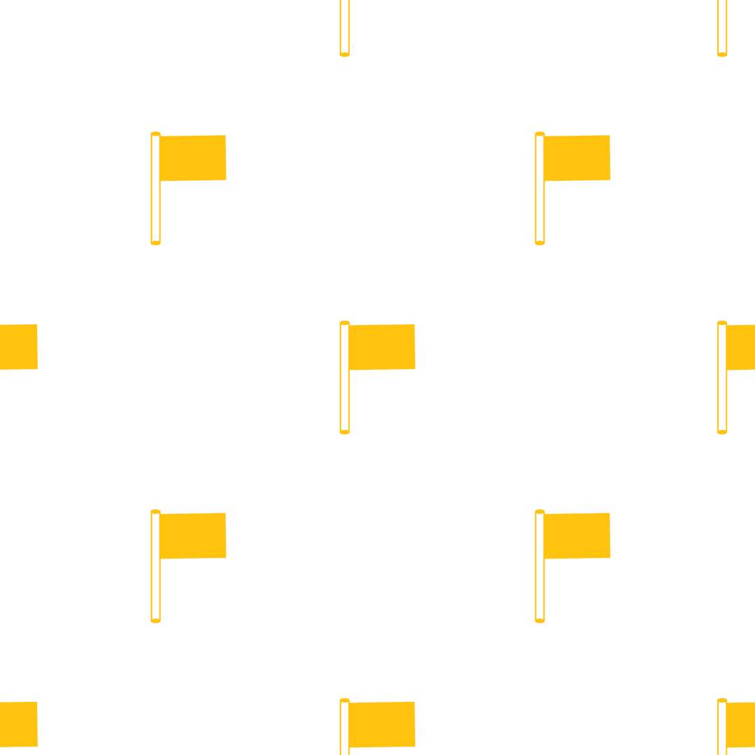 Yellow Flags Pattern on Transparent Background for Design Projects - Download Free Stock Images Pikwizard.com