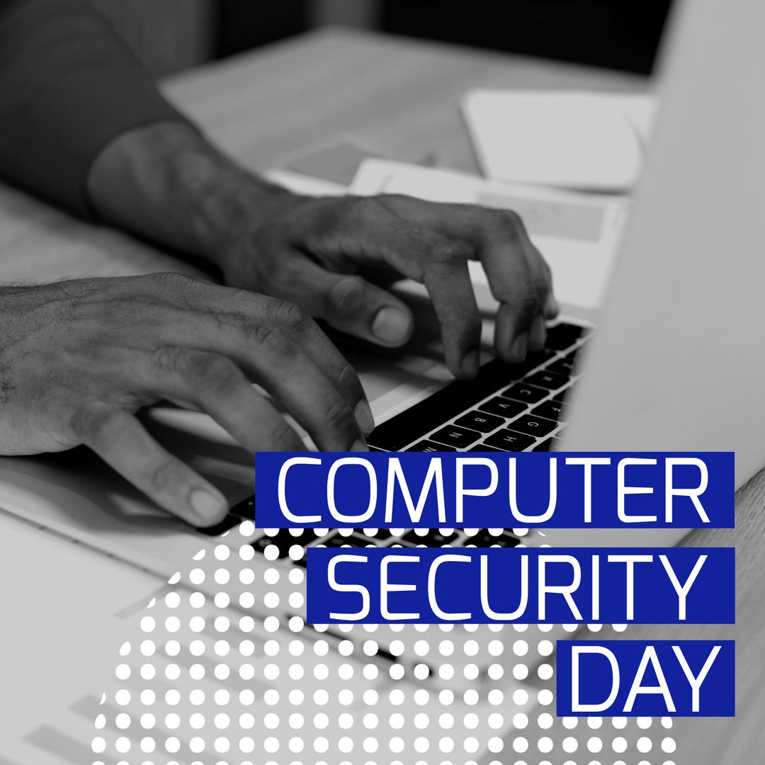 Celebrating Computer Security Day with Typing Hands