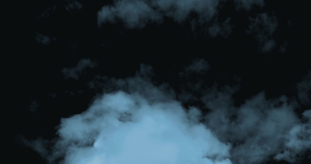 Stormy Clouds Timelapse in Dark Sky Motion Effect