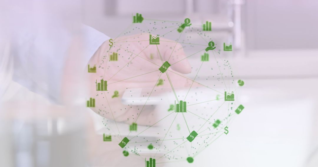 Digital Network Connections with Smartphone Interaction
