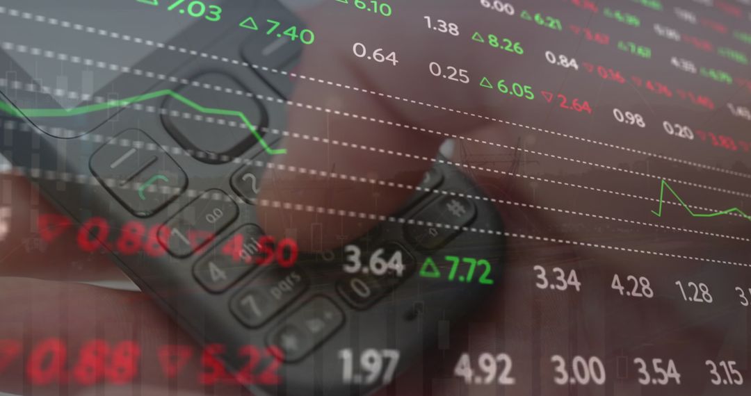 Digital Interface of Stock Market Data with Mobile Phone