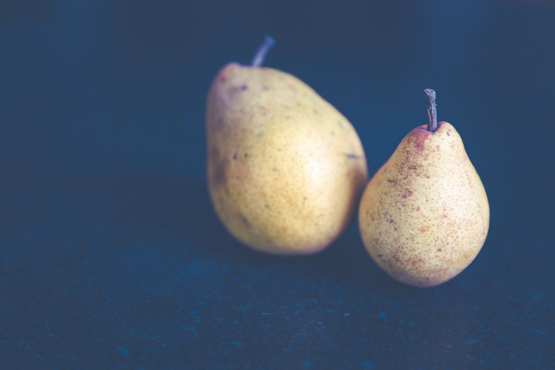 Tilt Shift Photo of Two Pears - Free Images, Stock Photos and Pictures on Pikwizard.com