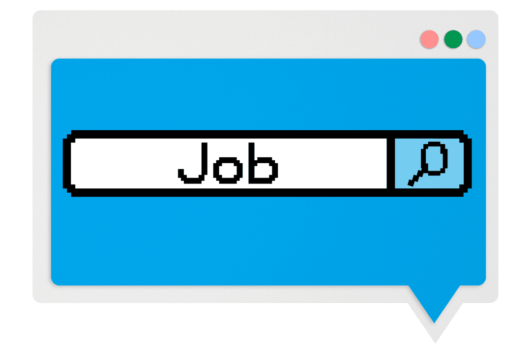 Digital Speech Bubble with Job Text on Transparent Background - Download Free Stock Images Pikwizard.com