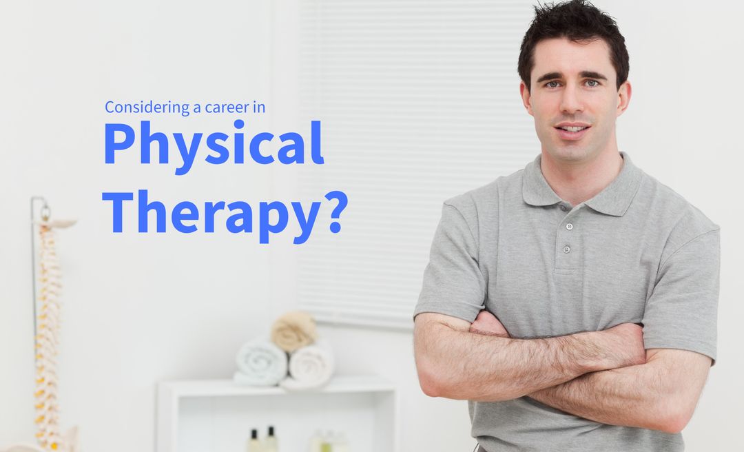Confident Professional Promoting Career in Physical Therapy