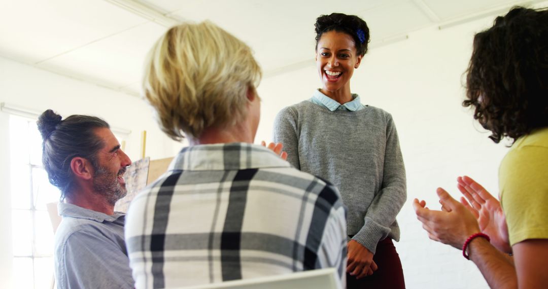 Diverse Team Engaging in Collaborative Workshop