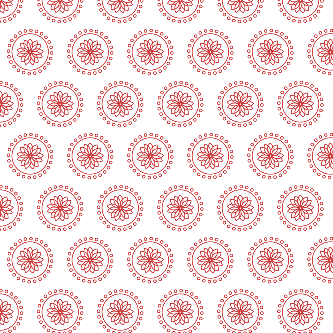 Red Circular Repeated Shape Pattern on Transparent Background - Download Free Stock Images Pikwizard.com