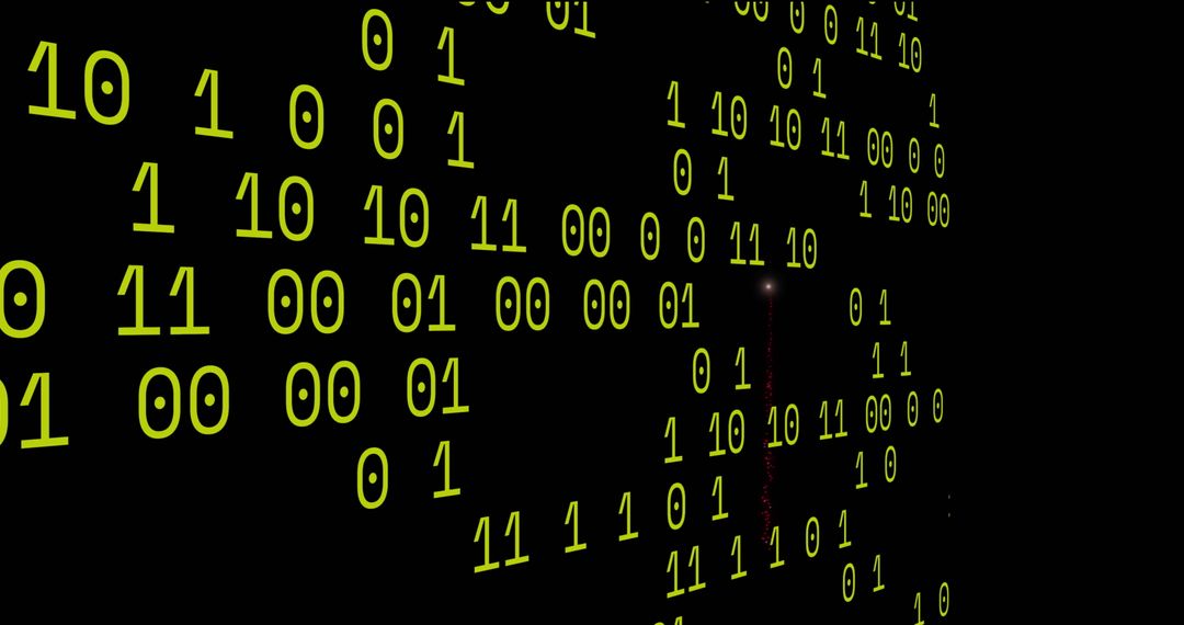 binary code data stream in futuristic digital background - Free Images, Stock Photos and Pictures on Pikwizard.com