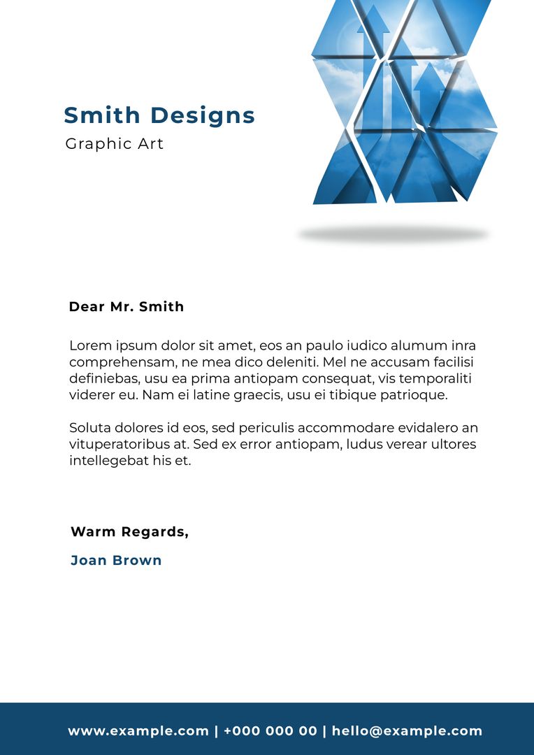 Sleek Blue Corporate Template for Professional Use - Download Free Stock Templates Pikwizard.com