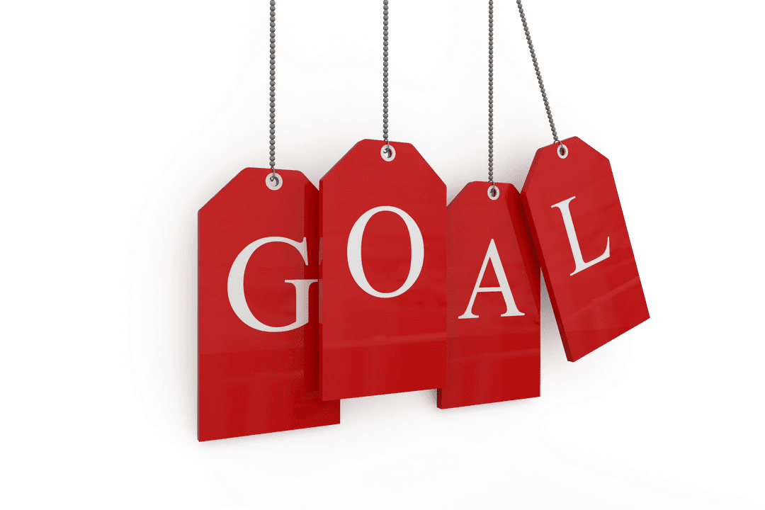 Transparent Label Tags with Goal Text Concept Design - Download Free Stock Images Pikwizard.com