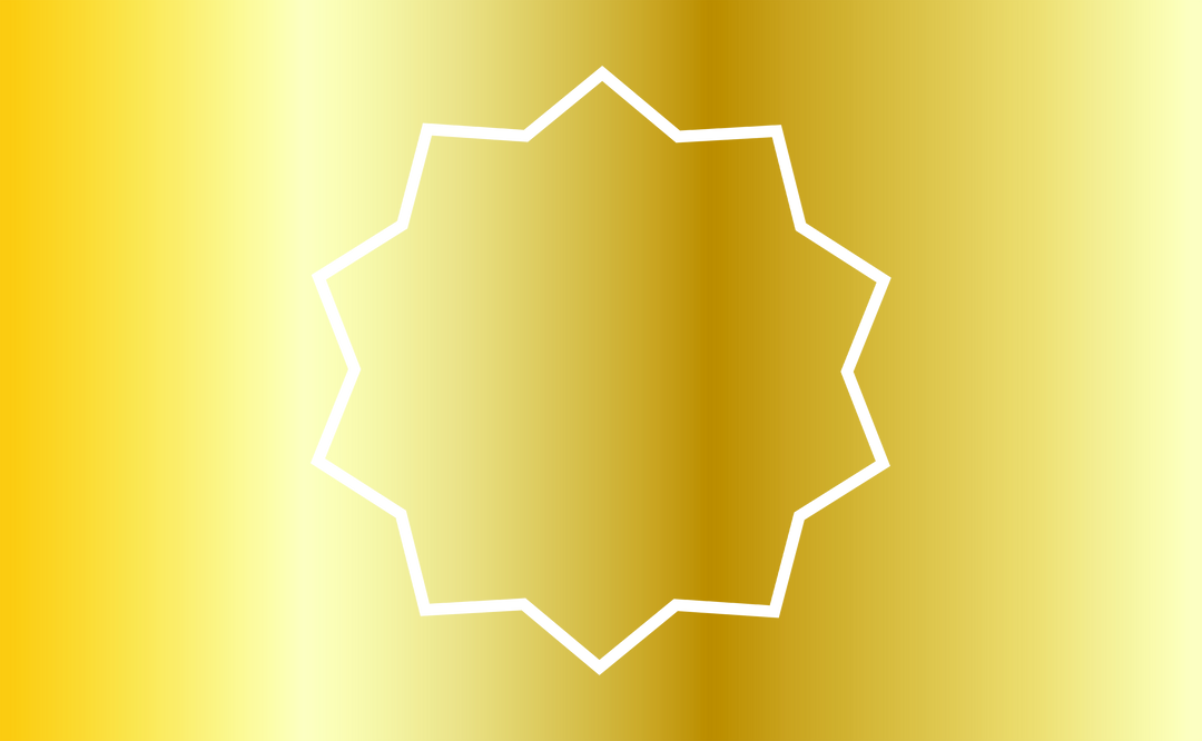 Transparent Golden Star Geometric Vector on Gradient Background - Download Free Stock Images Pikwizard.com