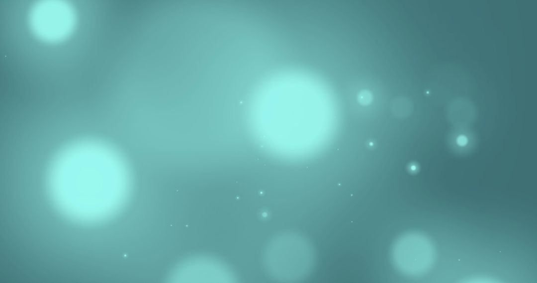 Mesmerizing Green Circular Light Motion Abstract Background