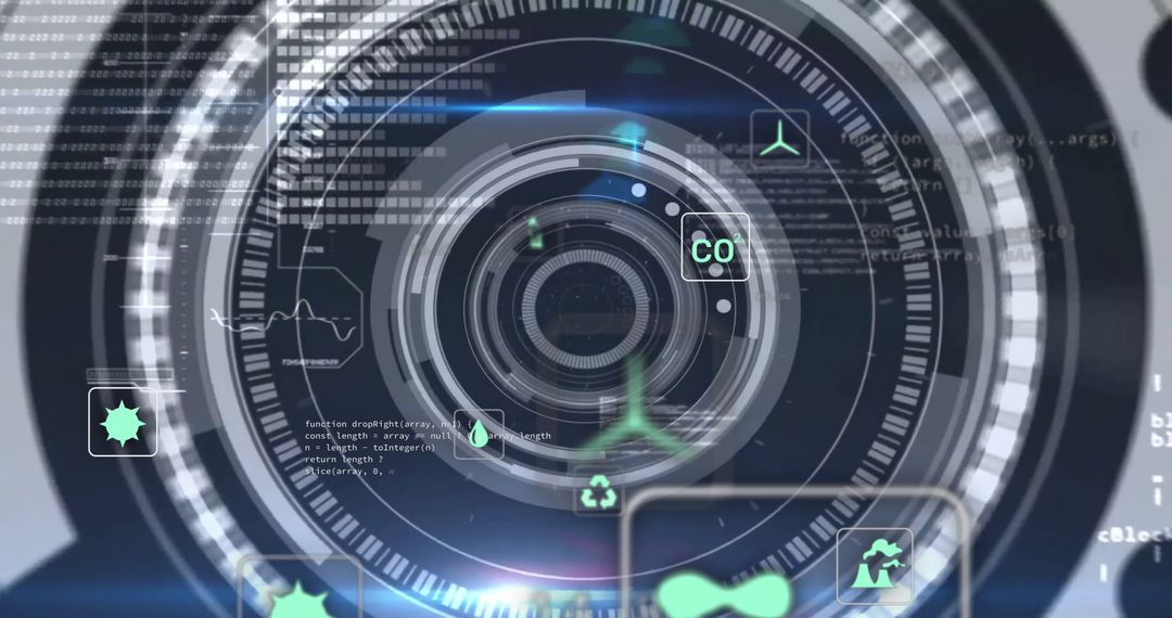 Futuristic Digital Interface Visualizing Data and Programming Concepts - Free Images, Stock Photos and Pictures on Pikwizard.com