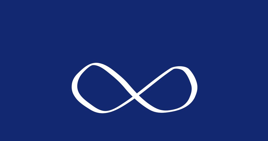 Infinity Symbol Composed of Colorful Puzzle Pieces