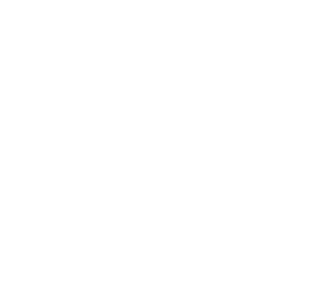 Minimalistic White Pie Chart Diagram on Transparent Background