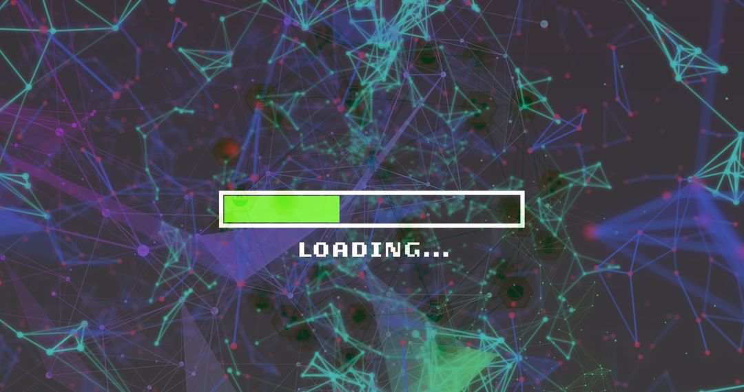 Loading Concept Amidst Digital Connection Networks