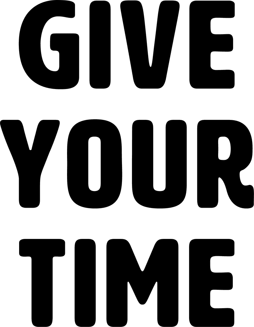 Giving Your Time Concept on Transparent Background Illustration