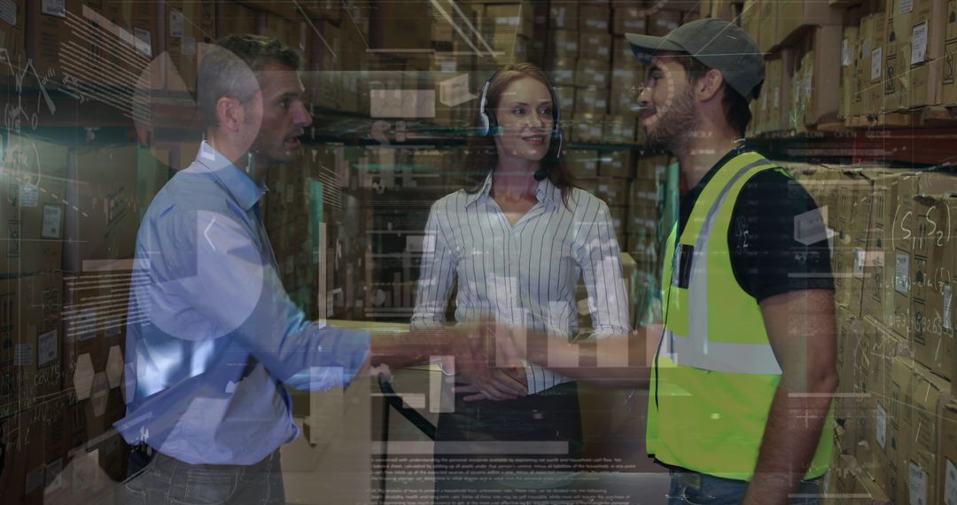 Warehouse Collaboration with Digital Financial Overlay