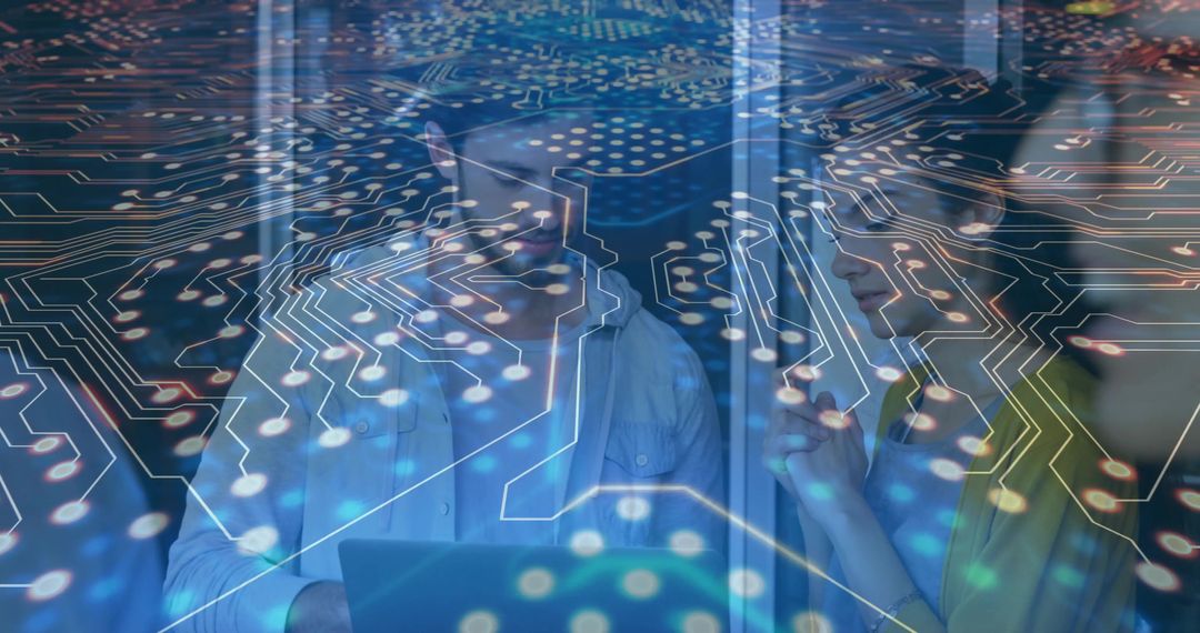 Innovative Teamwork in Digital World with Circuit Overlay