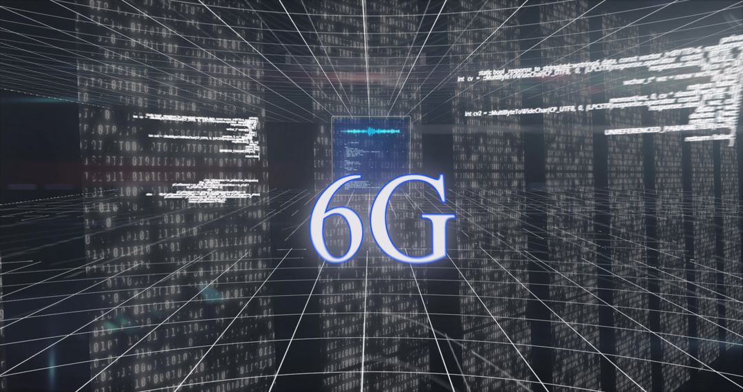 Futuristic 6G Network Data Processing Concept