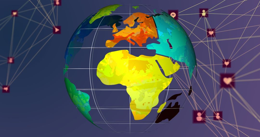 Digital Global Networking with Social Media Connections