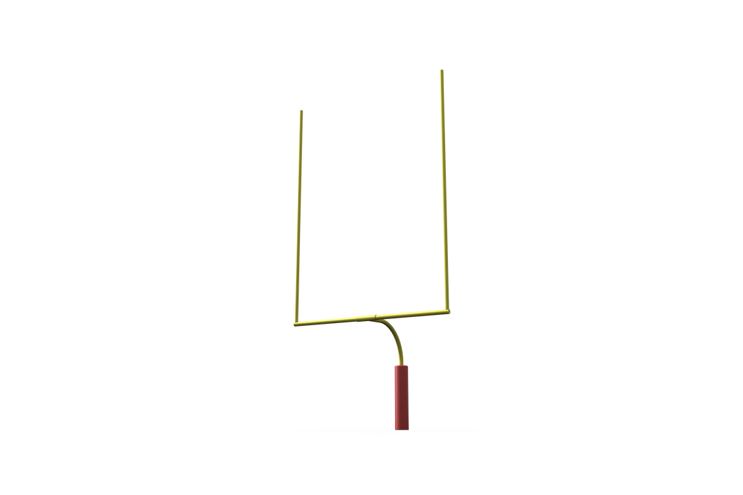 American Football Goal Post On Transparent Background - Download Free Stock Images Pikwizard.com