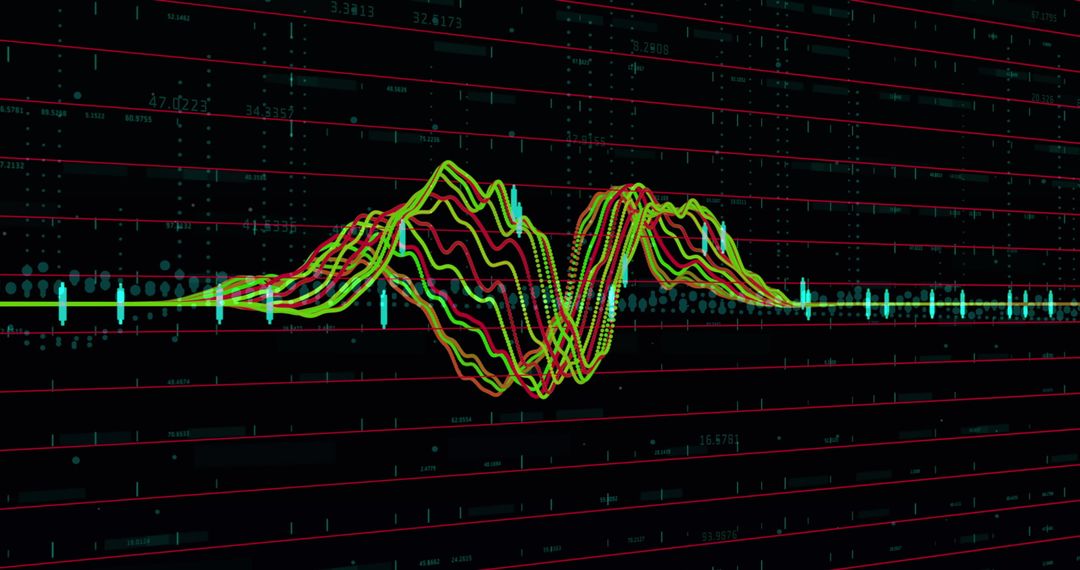Dynamic Data Analysis over Virtual Grid with Neural Patterns - Free Images, Stock Photos and Pictures on Pikwizard.com