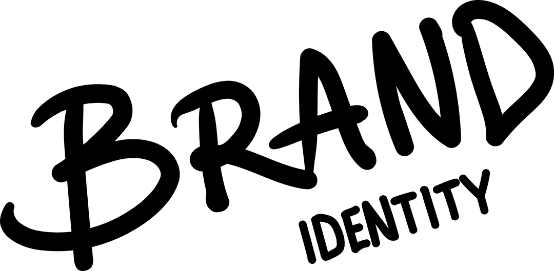 Transparent Brand Identity Vector Symbol on Blank Background