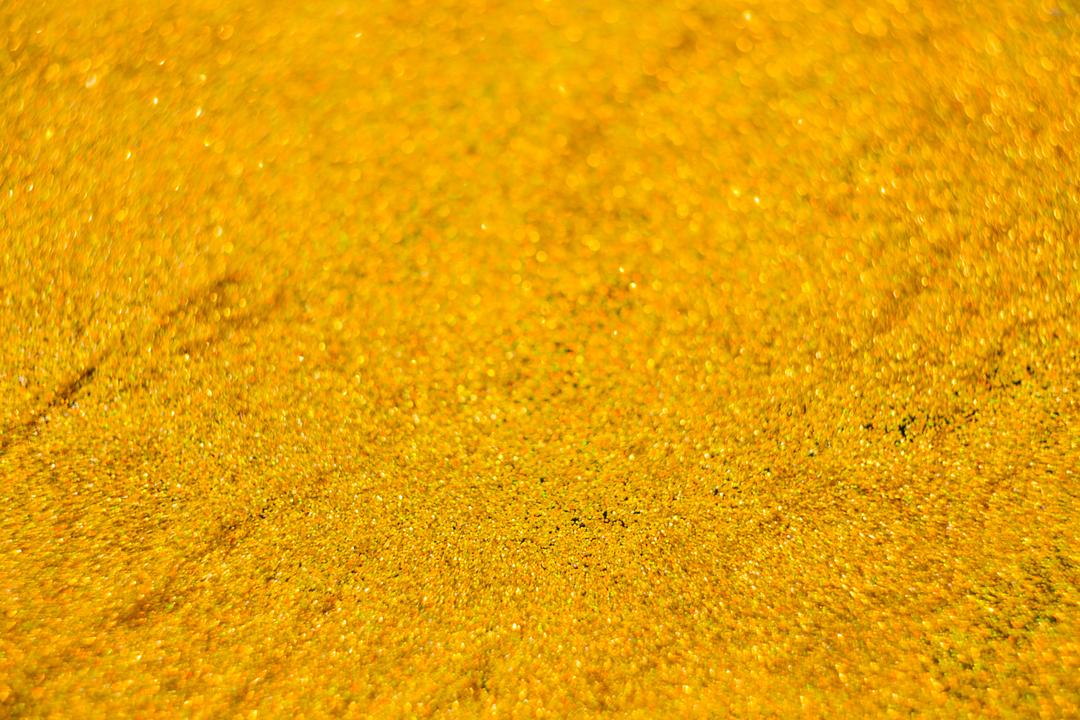 Full frame of yellow glitter - Free Images, Stock Photos and Pictures on Pikwizard.com