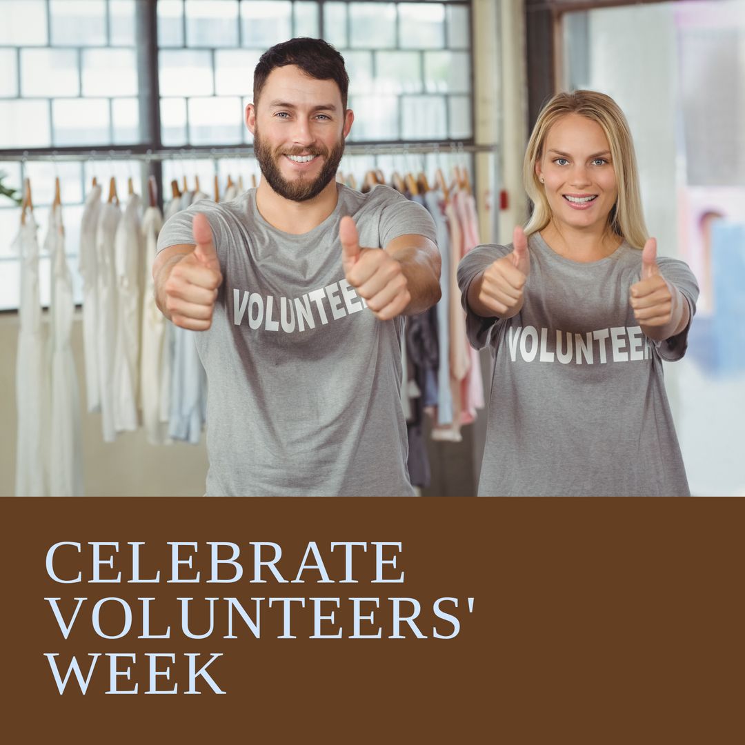 Volunteers Celebrate Special Week with Enthusiasm and Unity - Download Free Stock Templates Pikwizard.com