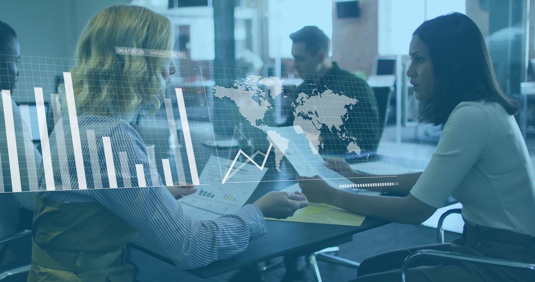 Team Collaboration with Digital Financial Data Overlays in Office