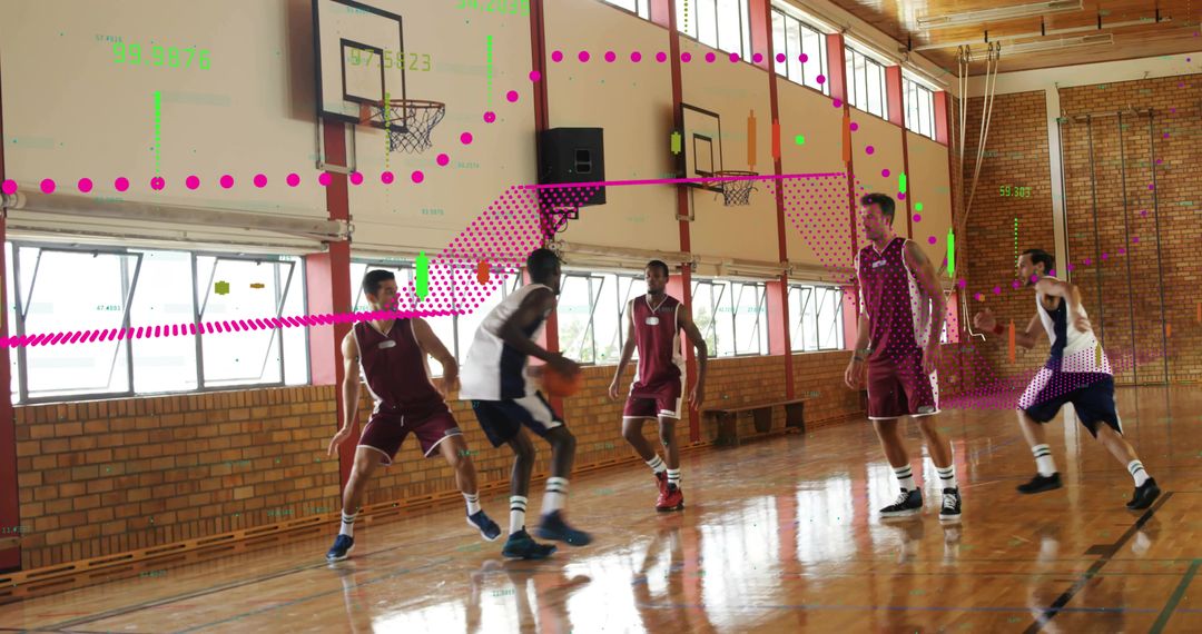 Dynamic Basketball Game Strategy With Statistical Overlay