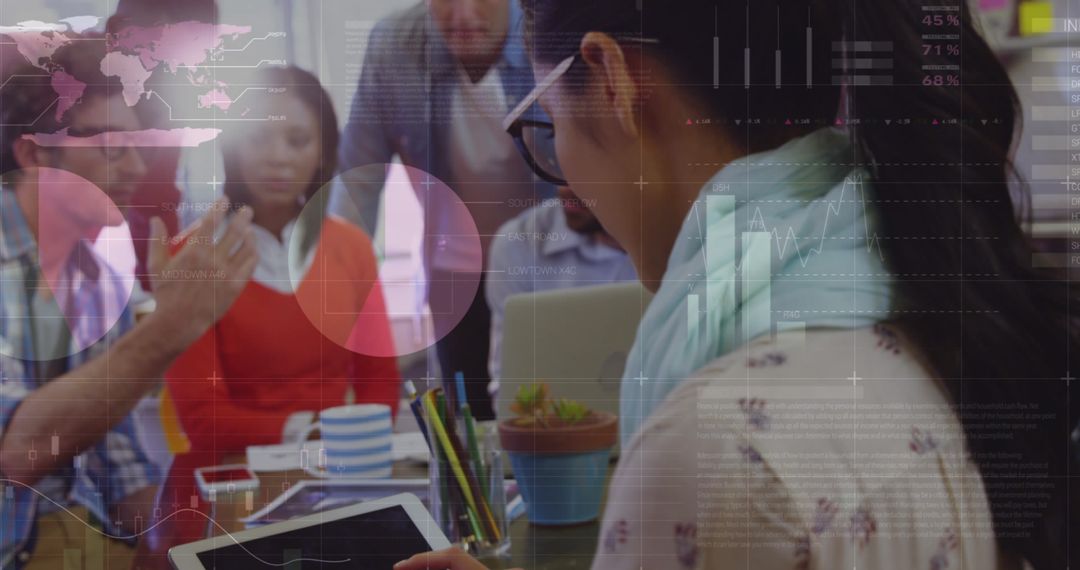 Data Analysis Meeting with Advanced Digital Projections