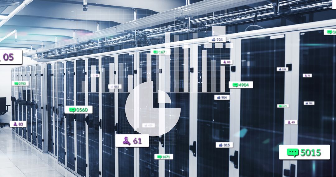 Digital Data Processing in Modern Server Room Setting