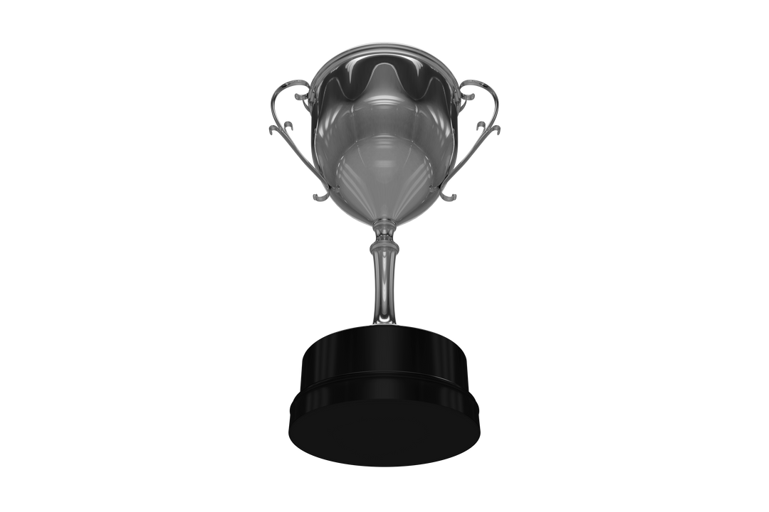 Silver Trophy Cup with Transparent Background Vector Illustration - Download Free Stock Images Pikwizard.com