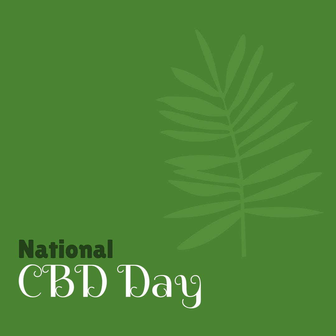 National CBD Day Holiday Awareness Banner Design