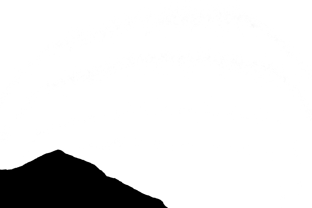 Abstract Geometric Form Black Transparent Silhouette Background