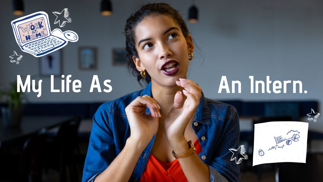 Thoughtful Young Professional Reflecting on Internship Journey