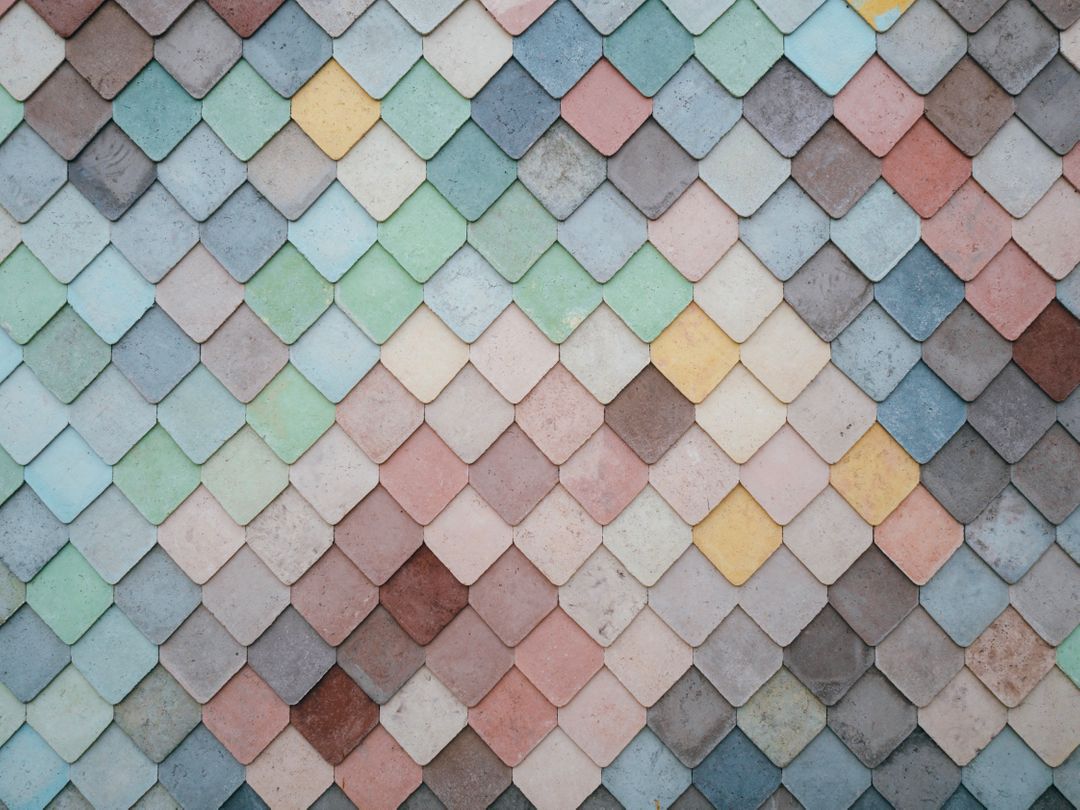 Grey Teal Yellow and White Tiles - Free Images, Stock Photos and Pictures on Pikwizard.com