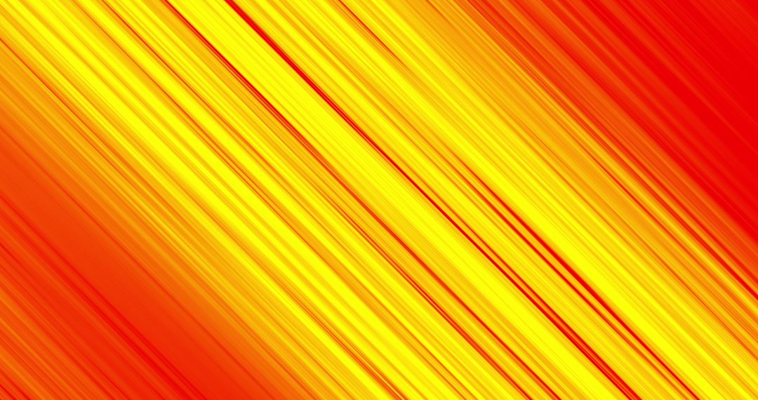 Vibrant Yellow and Red Light Trails in Motion