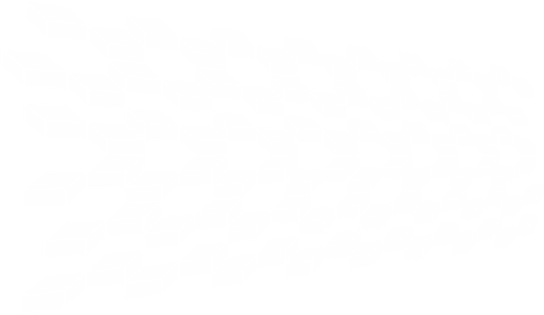 Abstract 3D Geometric Pattern on Transparent Background