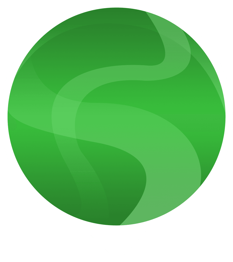 Green Destination Pin on Transparent Background for Digital Use
