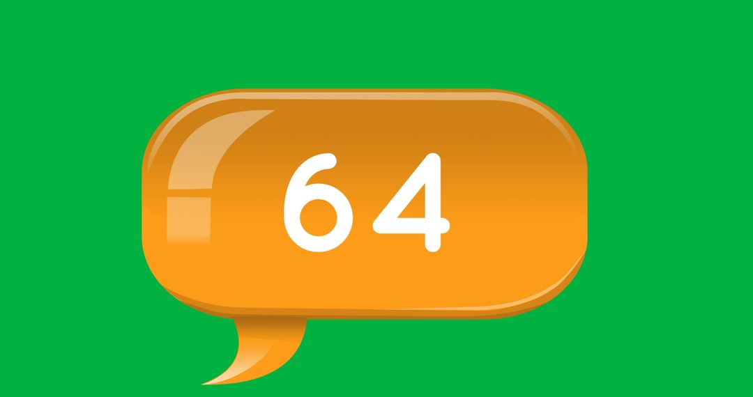 Increasing Chat Box Numbers on Green Background