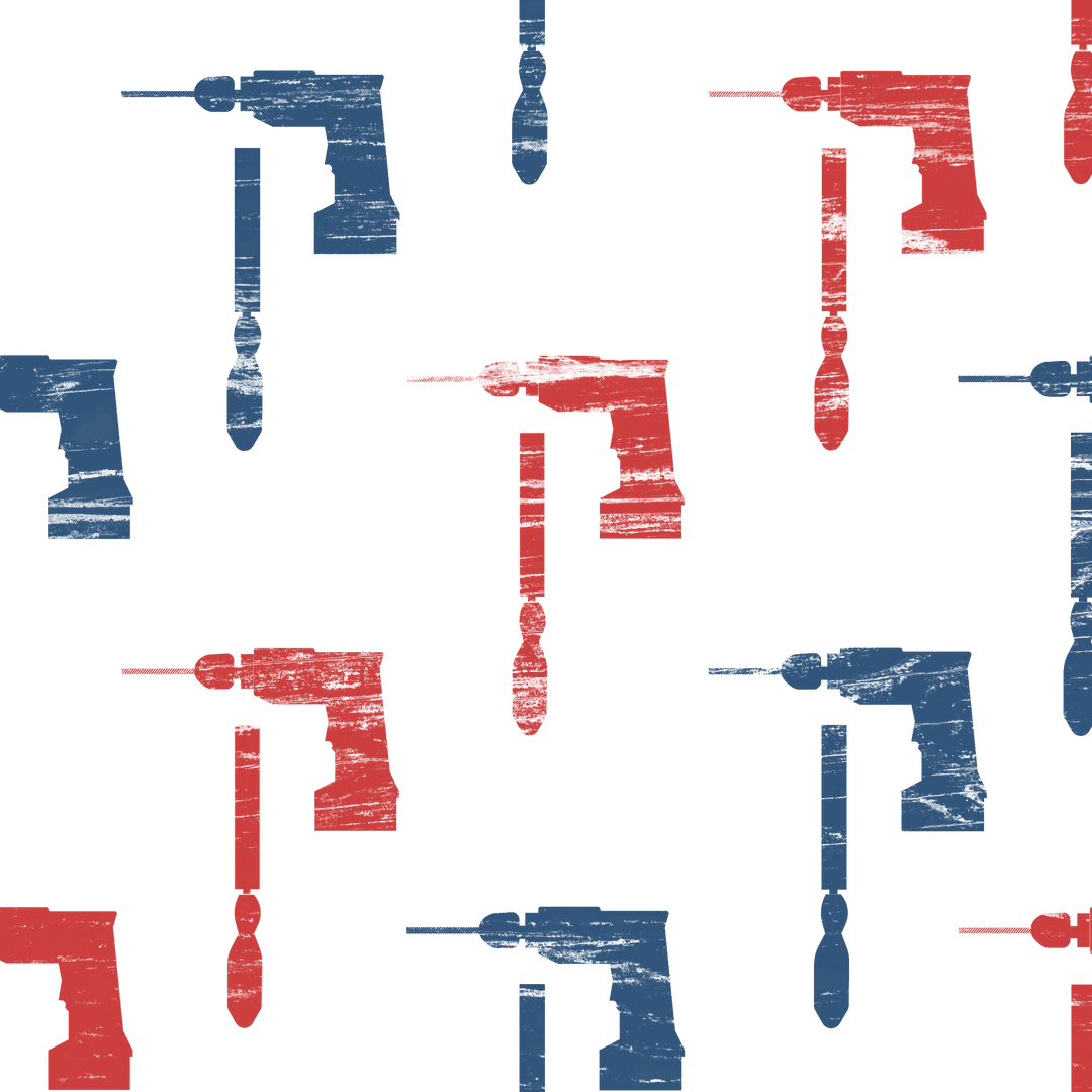 transparent drill and file pattern in red and blue - Download Free Stock Images Pikwizard.com