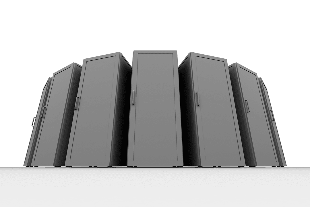 Transparent Gray Servers Array Vector - Download Free Stock Images Pikwizard.com