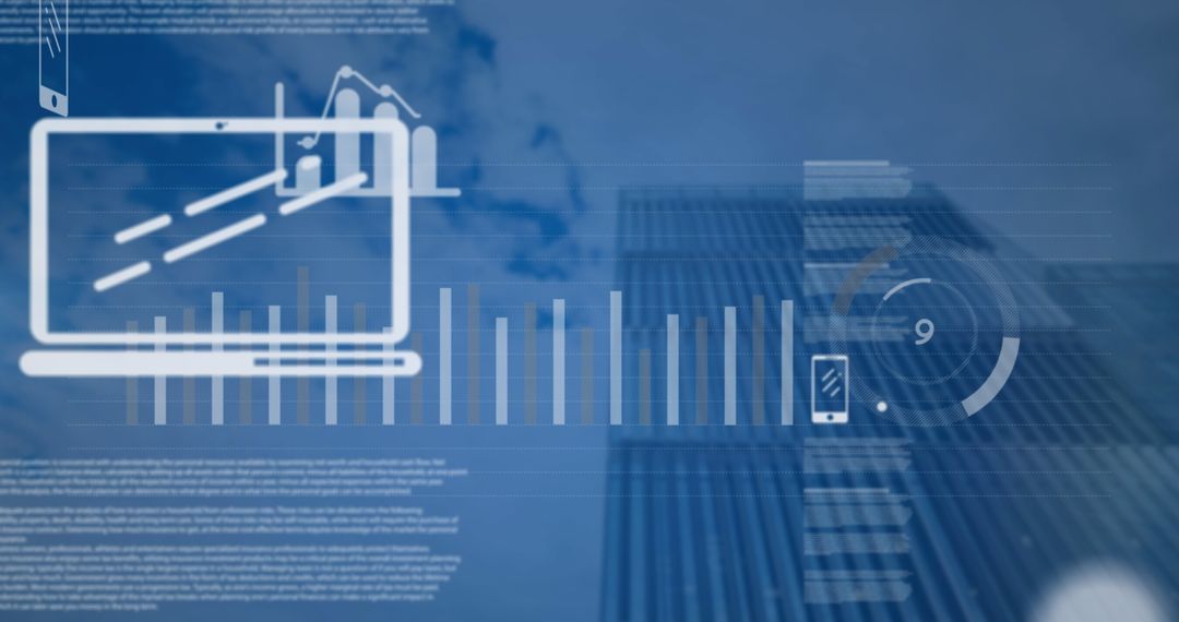 Abstract Digital Data Processing with Urban Background