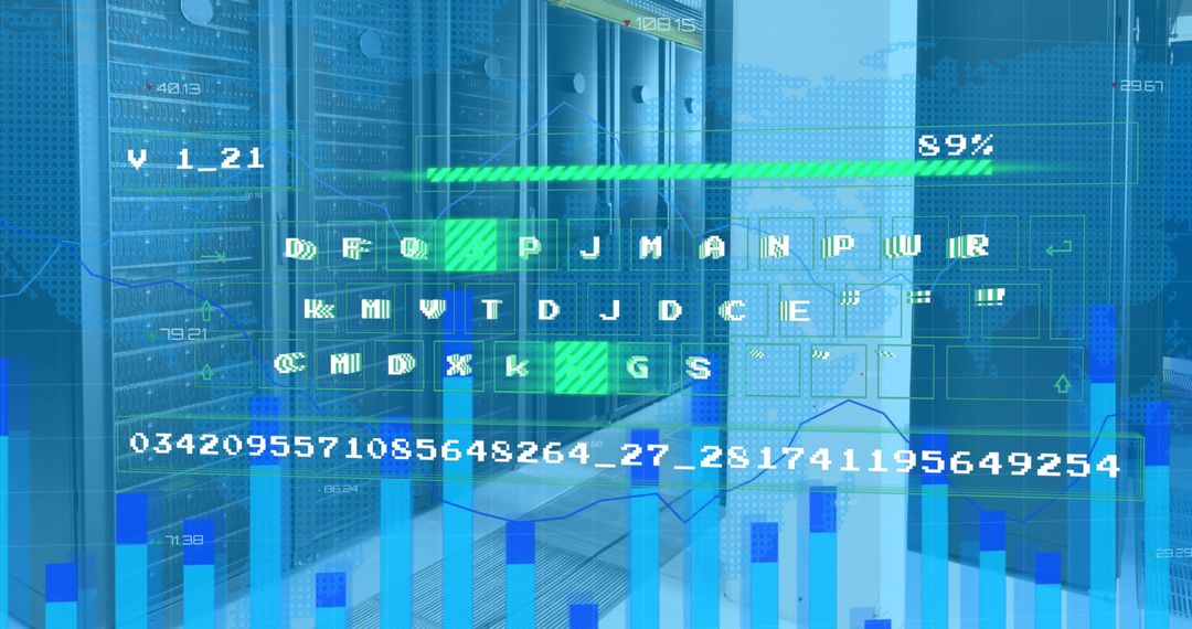 Digital Data Processing Over Server Room for Global Connectivity