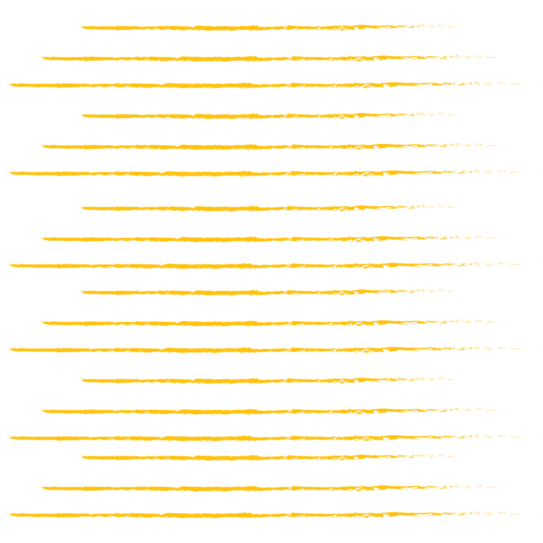 Abstract Yellow Lines on Transparent Background for Design