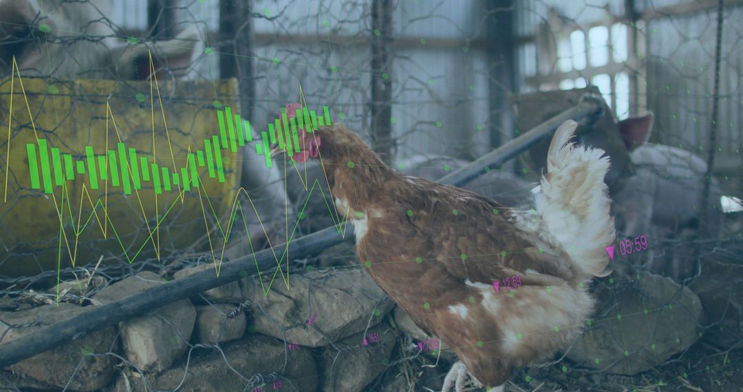 Digital Financial Analytics in Sustainable Farming Concept