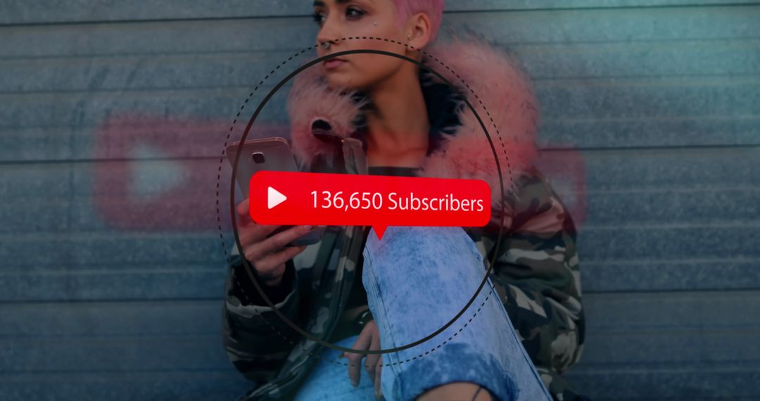 Influencer Generation Concept with Subscriptions