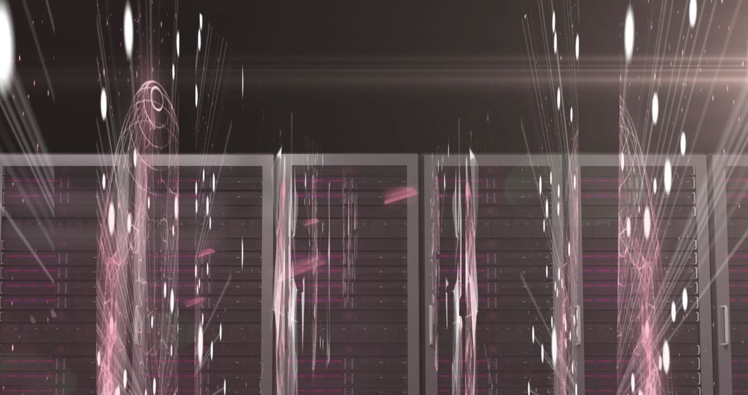 Digital Data Processing with Glowing Light Circuitry